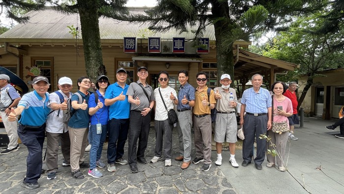 警專校友總會114年自強活動勝興車站